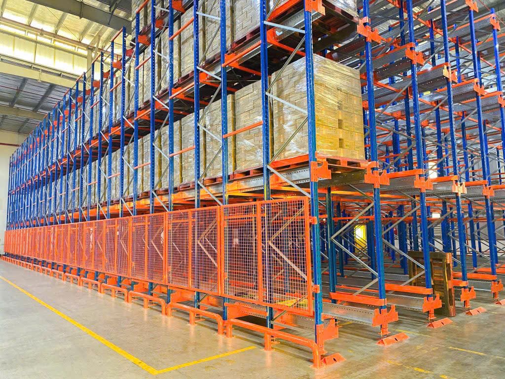 Kệ Double Deep – Kệ pallet hai chiều sâu
